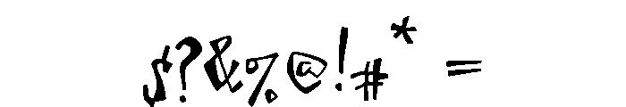 General Collection Birdhouse Font OTHER CHARS