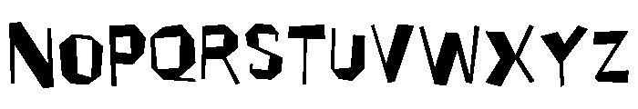 General Collection Brickhouse Font UPPERCASE