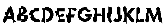 General Collection Chophouse Font UPPERCASE