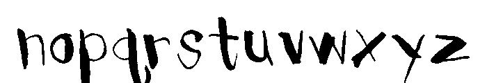 General Collection Clubhouse Font LOWERCASE