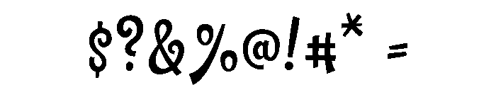 General Collection Countryhouse Font OTHER CHARS