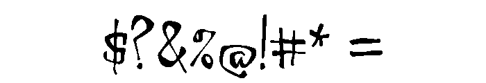 General Collection Doghouse Font OTHER CHARS