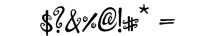 General Collection Dollhouse Font OTHER CHARS