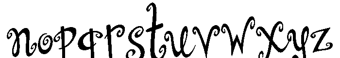 General Collection Dollhouse Font LOWERCASE