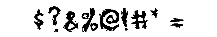 General Collection Firehouse Font OTHER CHARS