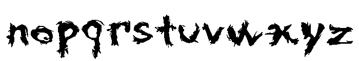 General Collection Firehouse Font LOWERCASE