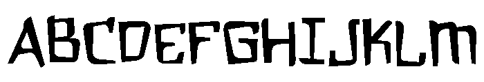 General Collection Frathouse Font UPPERCASE