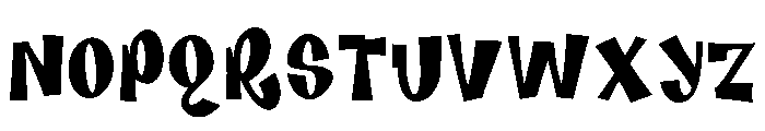 General Collection Funkhouse Font UPPERCASE
