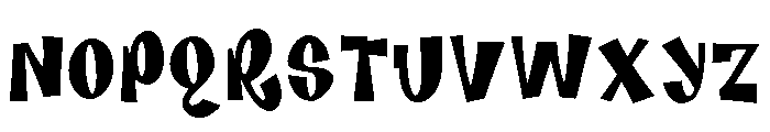 General Collection Funkhouse Font LOWERCASE