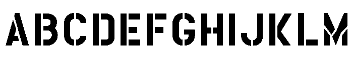 General Collection Housebroken Clean Font UPPERCASE