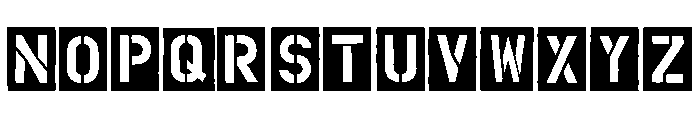 General Collection Housebroken Rough Font UPPERCASE