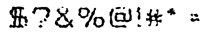 General Collection Housecopy Font OTHER CHARS