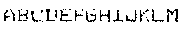 General Collection Housecopy Font UPPERCASE