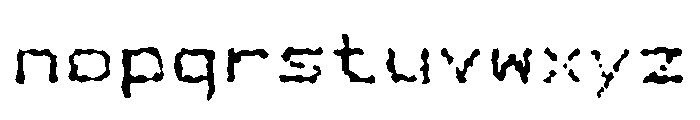 General Collection Housecopy Font LOWERCASE