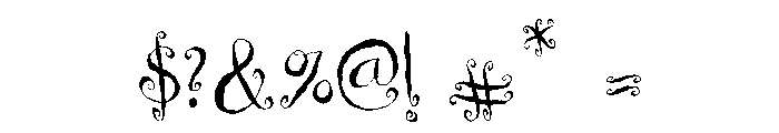 General Collection Housemaid Alt Font OTHER CHARS