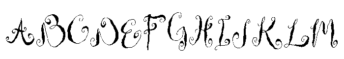 General Collection Housemaid Alt Font UPPERCASE