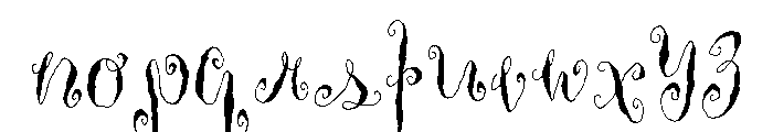 General Collection Housemaid Alt Font LOWERCASE