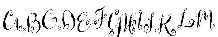 General Collection Housemaid Font UPPERCASE