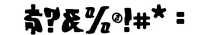 General Collection Housemix Font OTHER CHARS