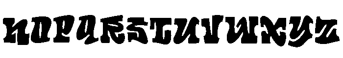 General Collection Housemix Font LOWERCASE