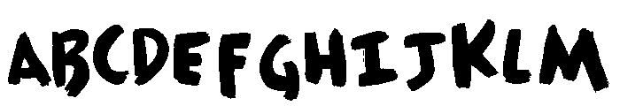 General Collection Housepaint FONT