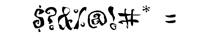 General Collection Houseparty Font OTHER CHARS