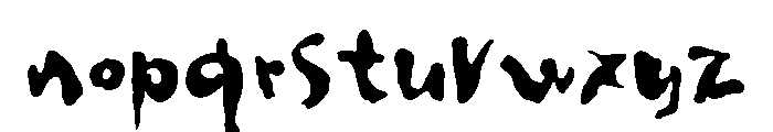 General Collection Housesawce Font LOWERCASE
