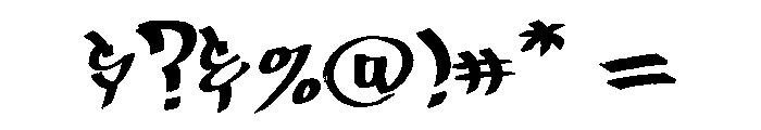General Collection Maddhouse Font OTHER CHARS