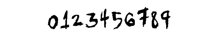 General Collection Outhouse Font OTHER CHARS