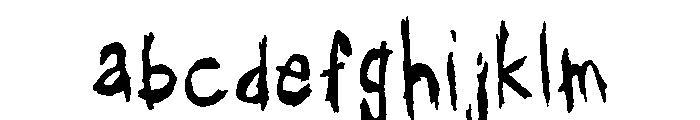 General Collection Outhouse FONT