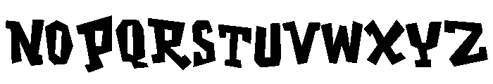 General Collection Playhouse Font UPPERCASE