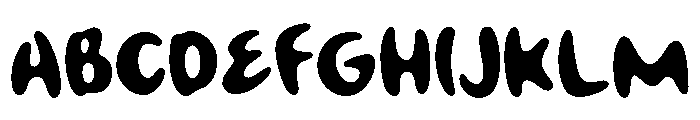 General Collection Poolhouse Font UPPERCASE