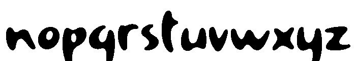 General Collection Poolhouse Font LOWERCASE