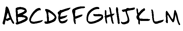 General Collection Printhouse Font UPPERCASE