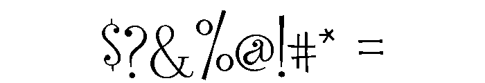 General Collection Randumhouse Font OTHER CHARS
