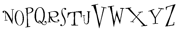 General Collection Randumhouse Font UPPERCASE