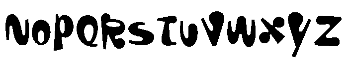 General Collection Roundhouse Font UPPERCASE