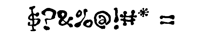 General Collection Slophouse Font OTHER CHARS