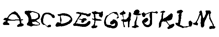 General Collection Slophouse Font UPPERCASE