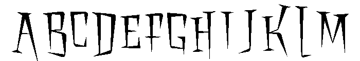 General Collection Stakehouse Font UPPERCASE