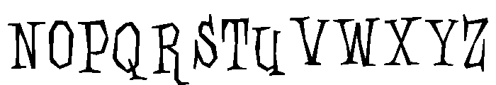 General Collection Strawhouse Font UPPERCASE