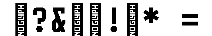 GeneralIdea Regular Font OTHER CHARS