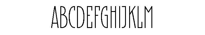 Genootschap Regular Font UPPERCASE