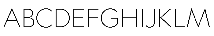 GeographVF Roman Font UPPERCASE
