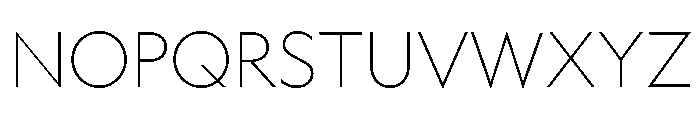 GeographVF Roman Font UPPERCASE