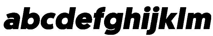 Geomanist BlackItalic FONT