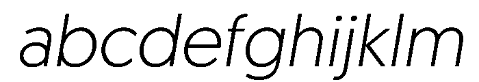 Geomanist LightItalic FONT