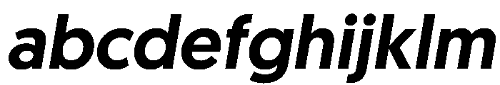 Geomanist MediumItalic FONT
