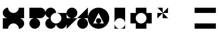 Geometer Regular Font OTHER CHARS