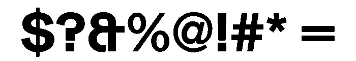 Gerstner Programm Bold Font OTHER CHARS